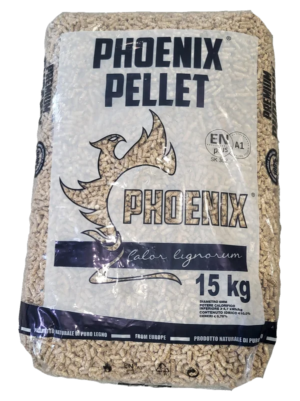 Phoenix Blue, Smrekové pelety