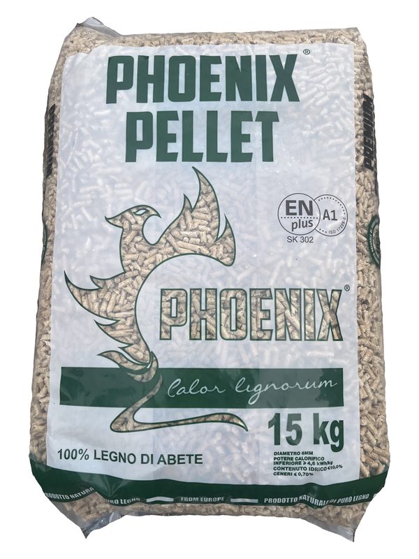 Phoenix Verde, Čisté smrekové pelety